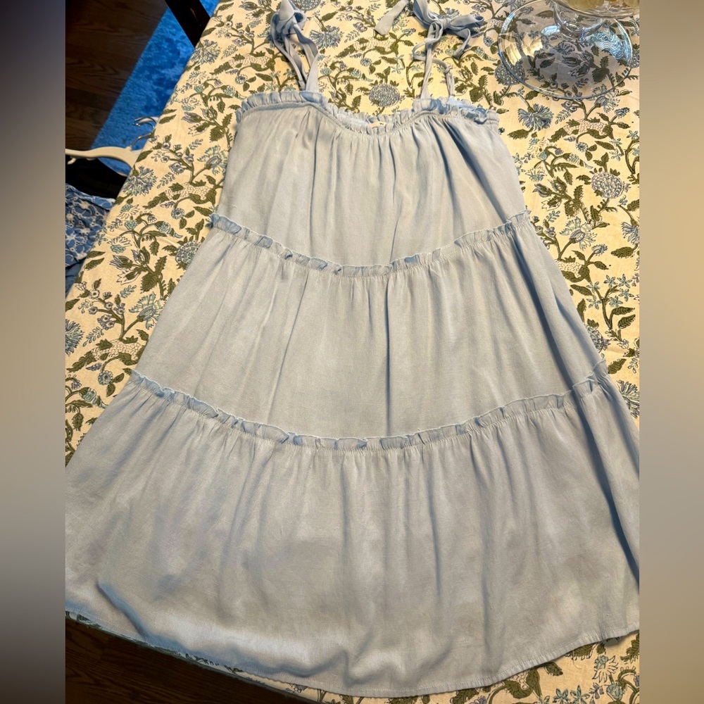 Adorable Mi Ami light blue sundress